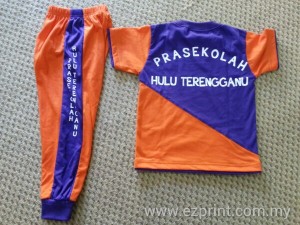 tempahan baju sukan prasekolah hulu terengganu