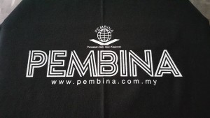 tempah t-shirt pembina