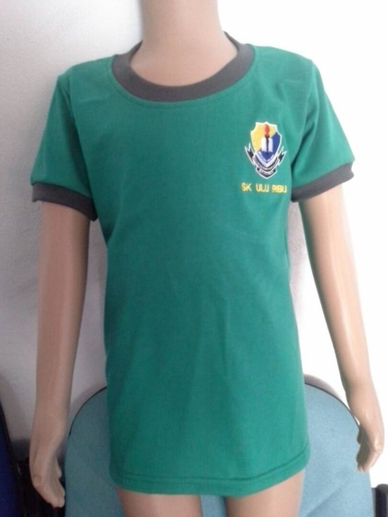 tshirt sukan sekolah rendah