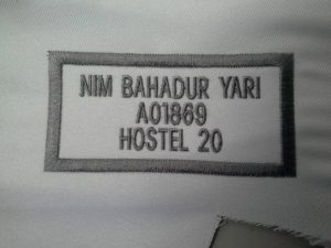 name tag pekerja