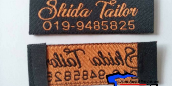 woven label cloth label