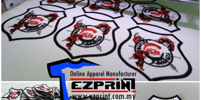 Patch logo sulam silat