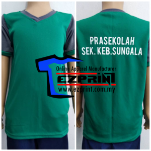 Tshirt microfiber pra sekolah