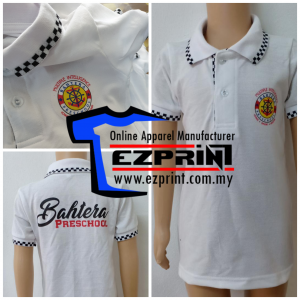 tempah tshirt uniform tadika preschool