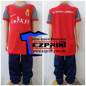 Tempah baju sukan sekolah